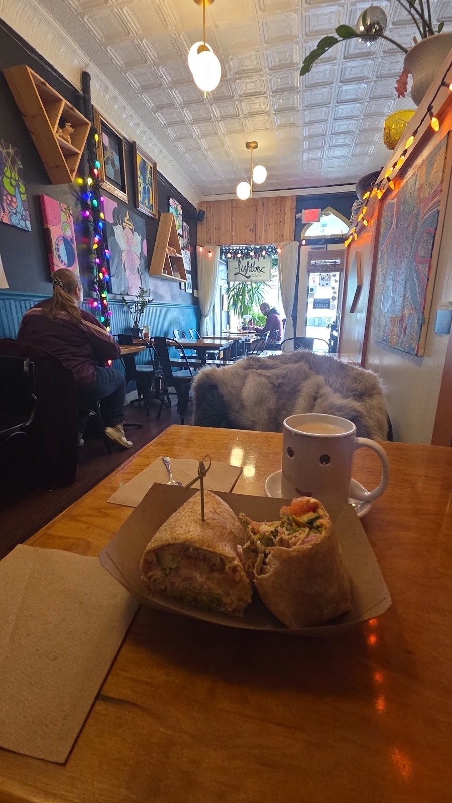 Lightbox Cafe: the place
