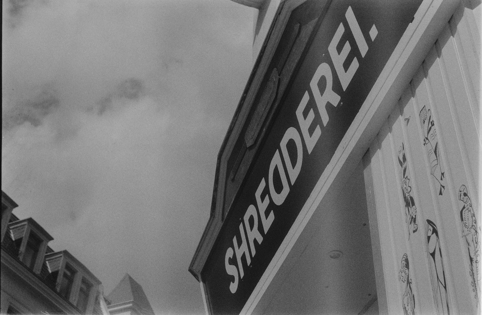 Shredderei Café: the place