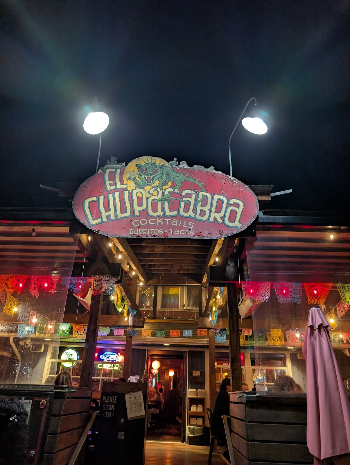 El Chupacabra Greenwood: the place
