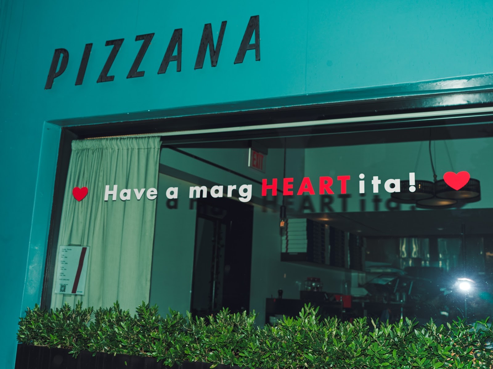 Pizzana: the place