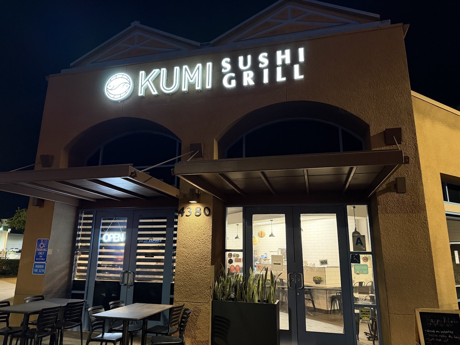 KUMI Sushi Grill: the place