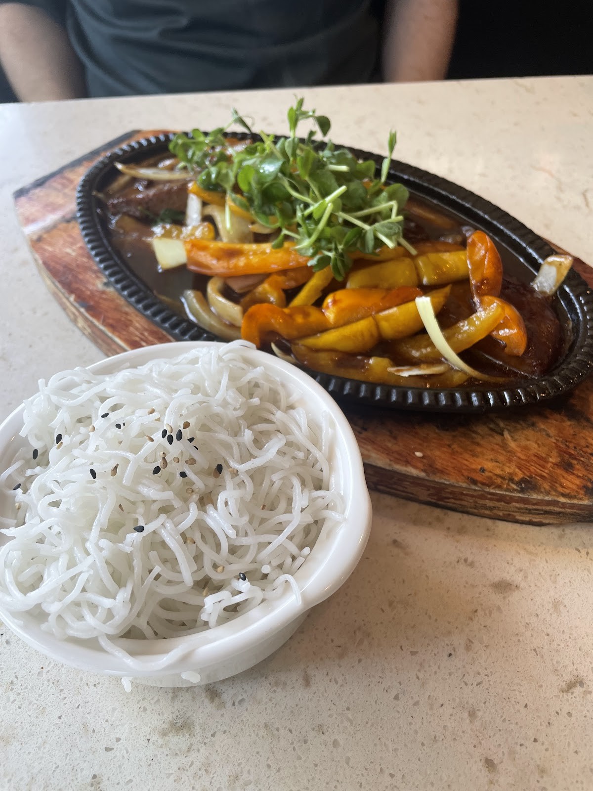 The Hestia Veggie: food & drinks