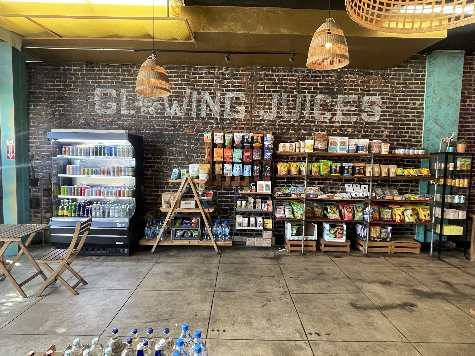 Glowing Plant-Based Eatery: the place
