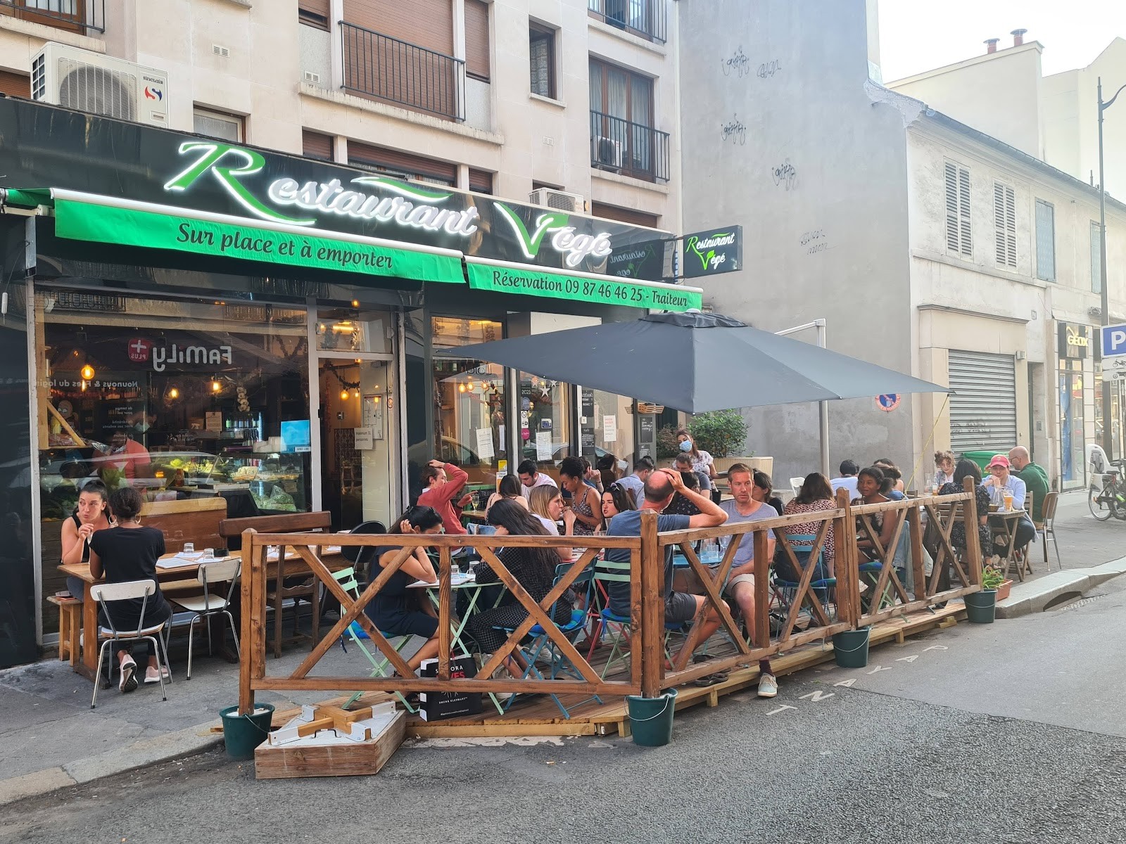 Restaurant Végé: the place