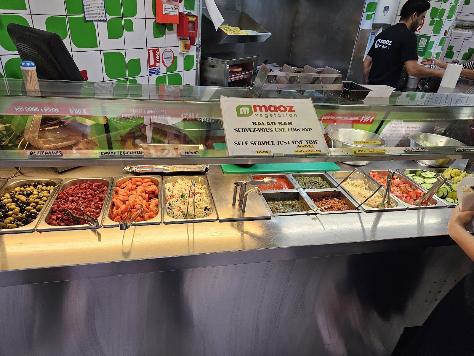 Maoz Vegetarian: the place