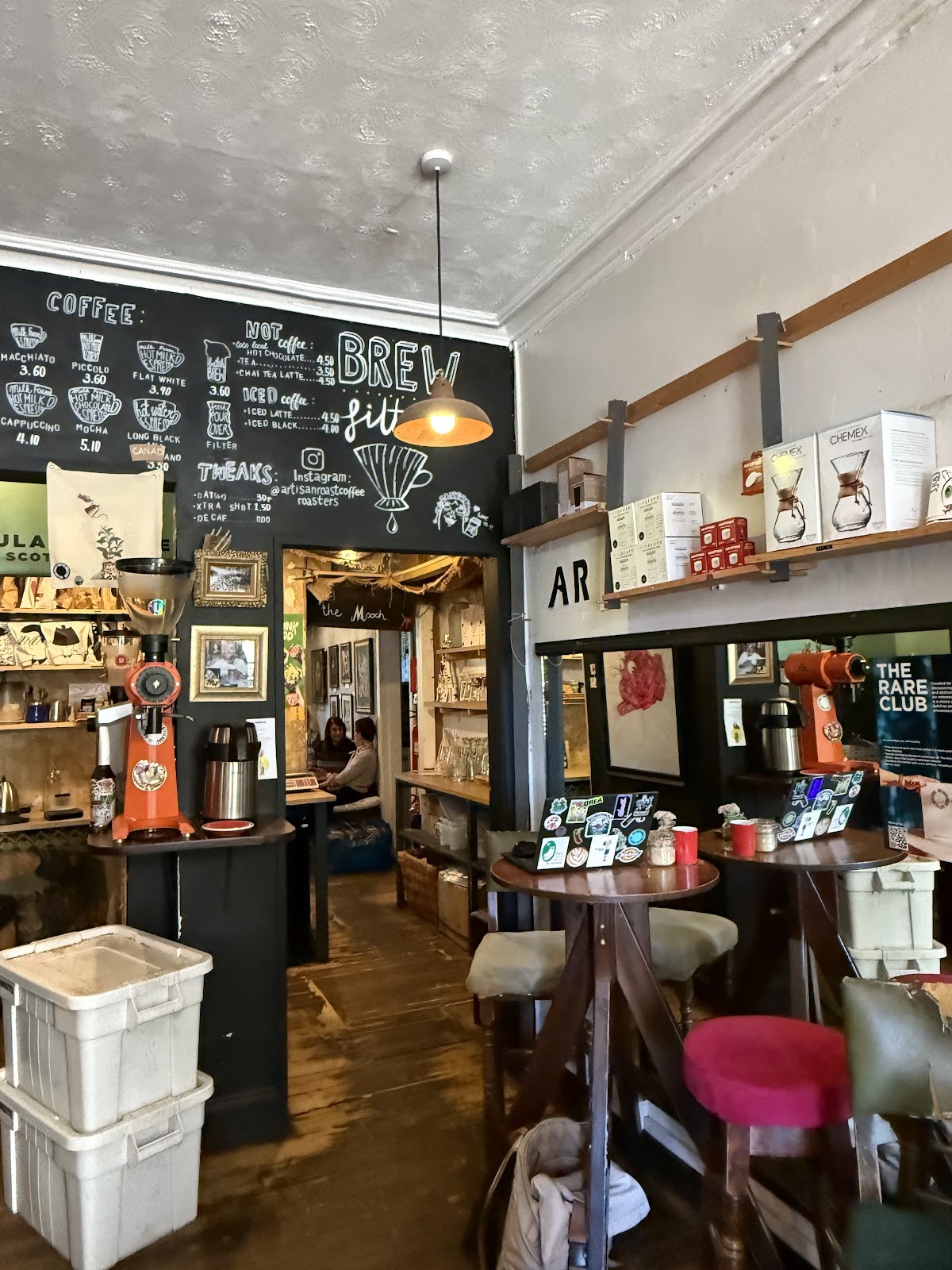 Artisan Roast Broughton street: the place