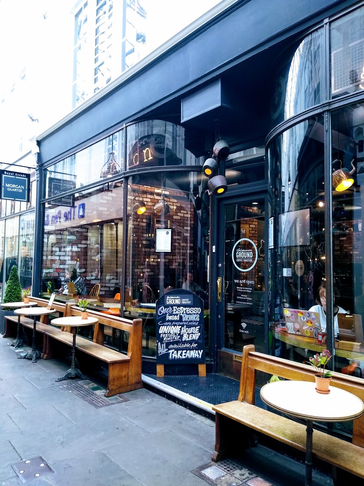Uncommon Ground Coffee Roastery: the place