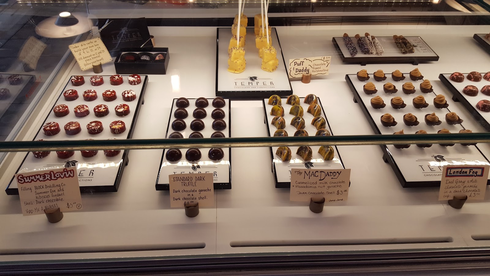 Temper Chocolates: the place