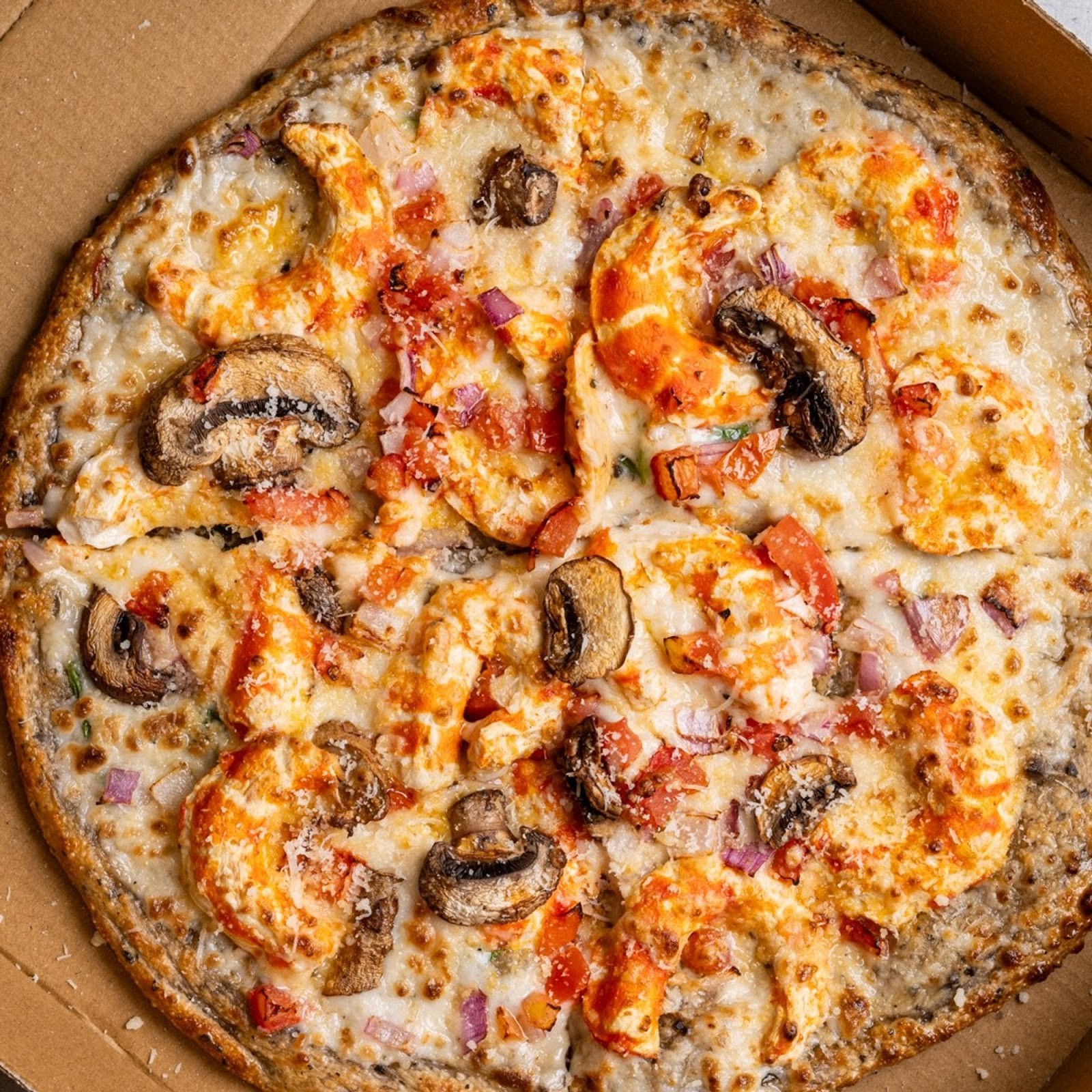 Plant Based Pizzeria: food & drinks