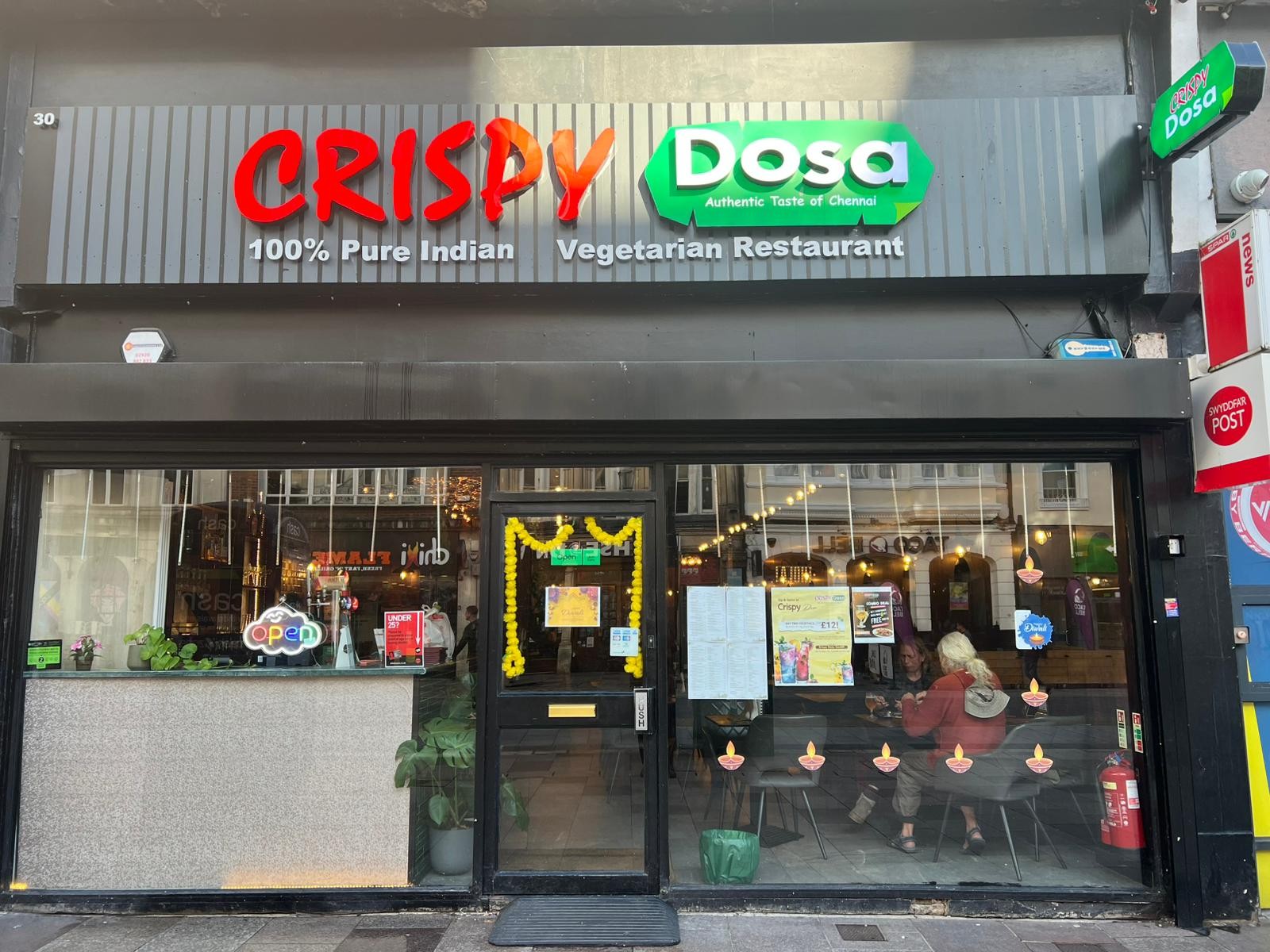 Crispy Dosa Restaurant Cardiff: the place