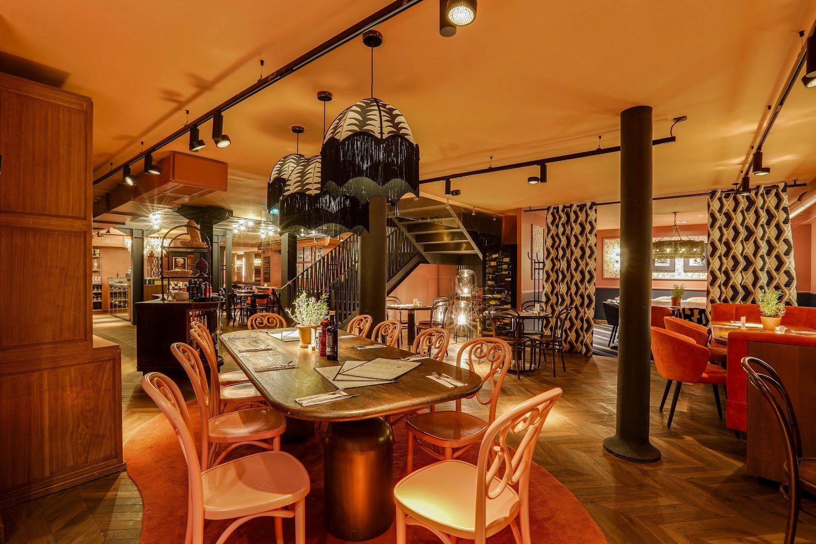L'Osteria Paris Chatelet: the place