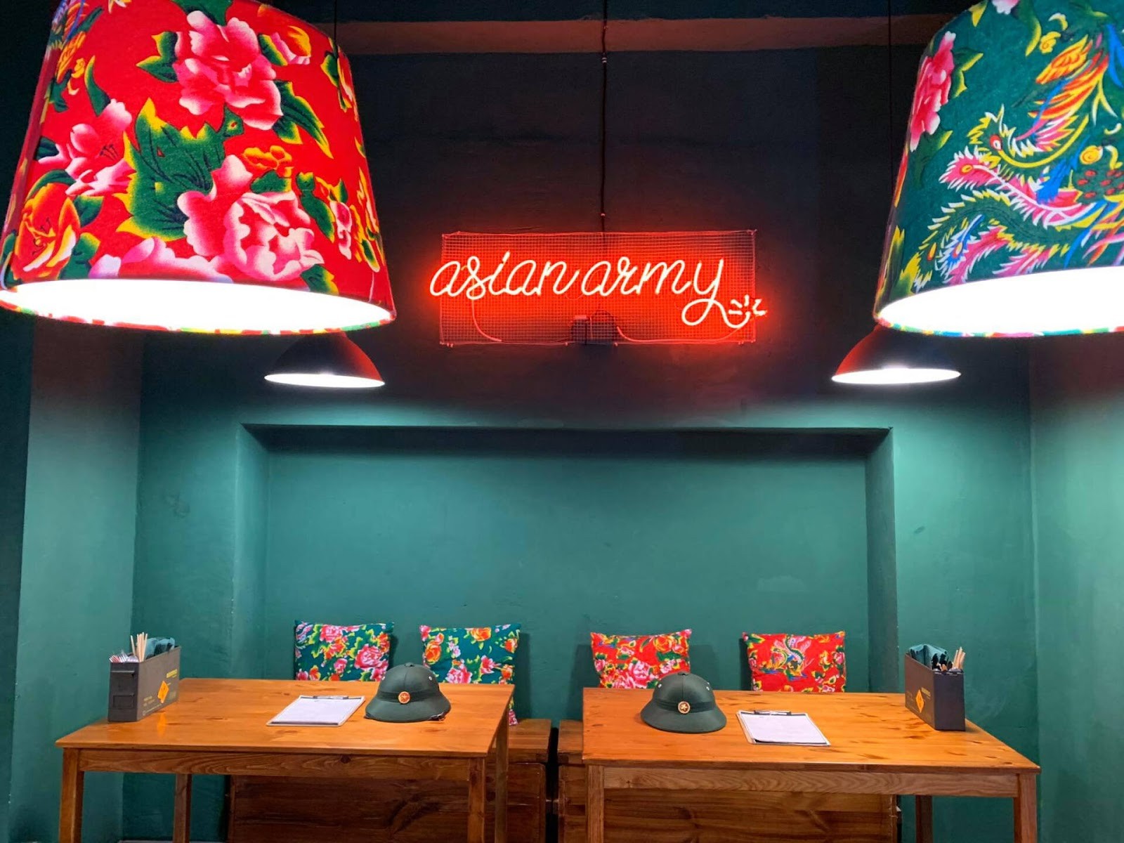 ASIAN ARMY: the place