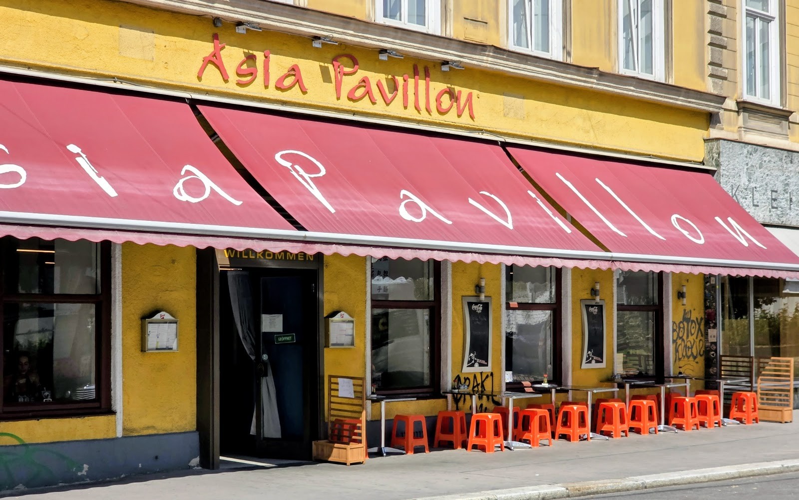 Asia Pavillon: the place