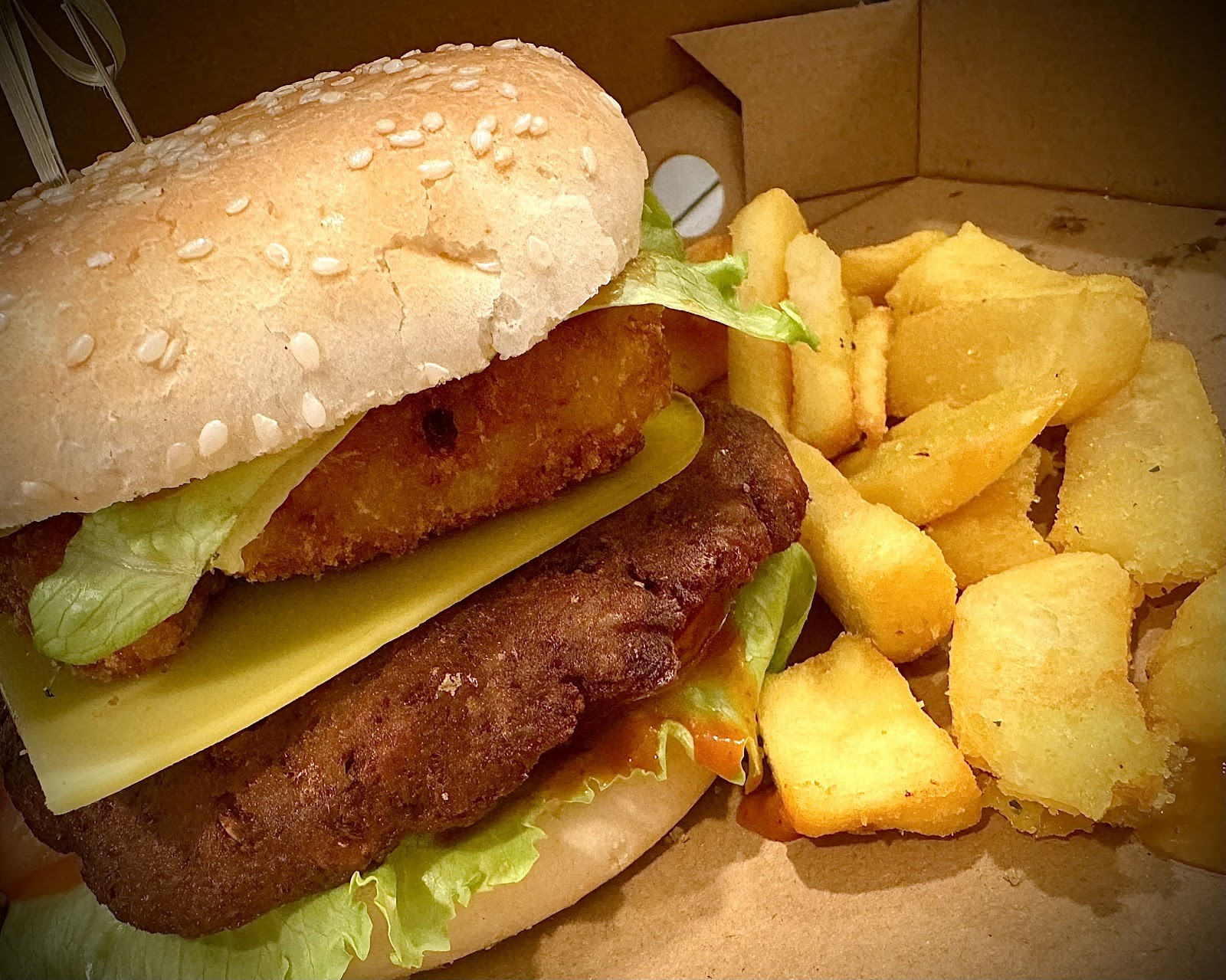VK Burgers: food & drinks