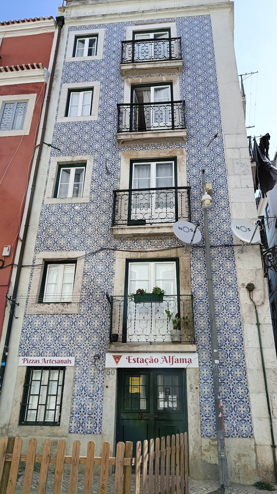 Estação Alfama Pizzaria: the place
