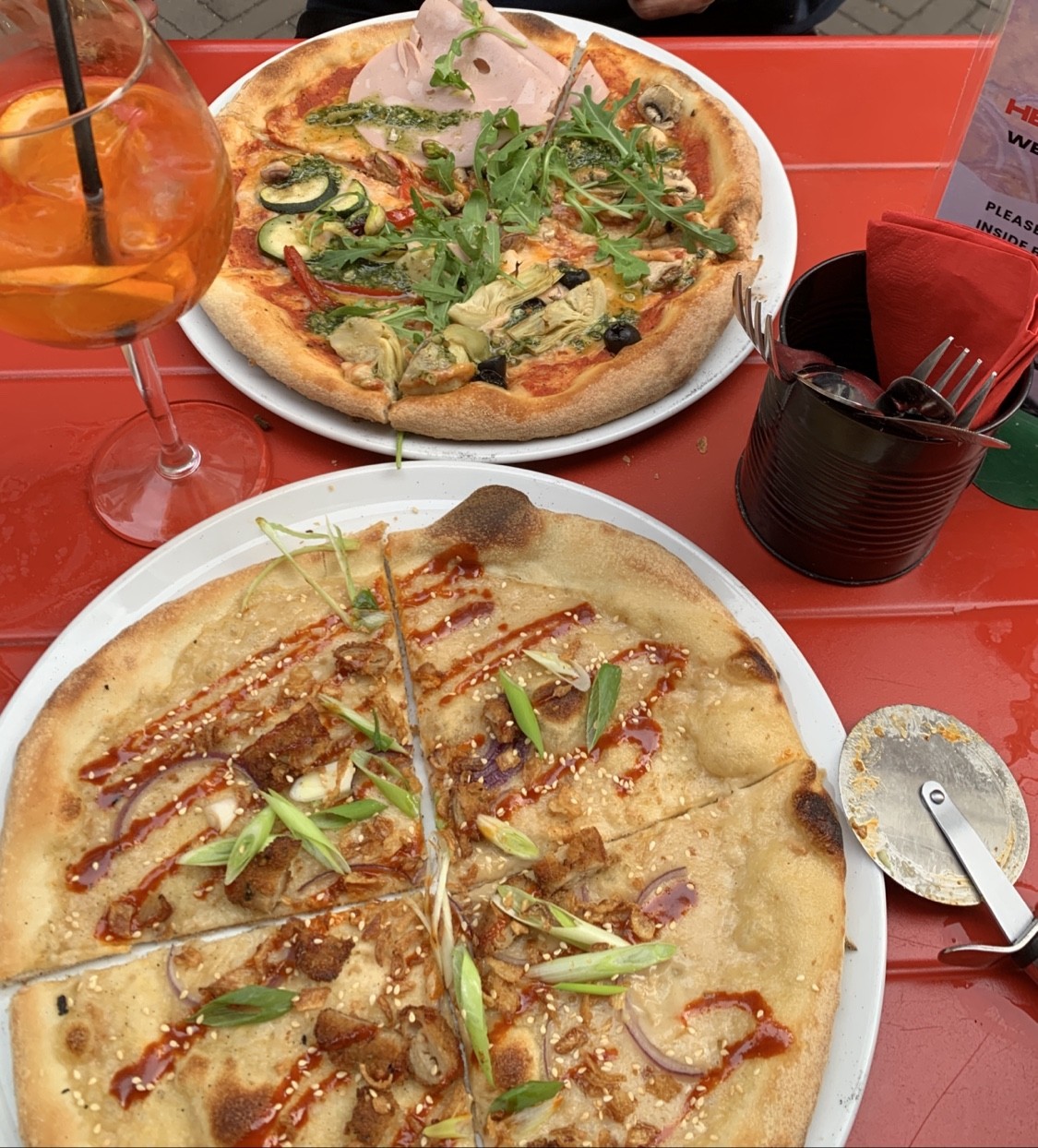 Vegan Pizza Bar 🌱🍕: food & drinks