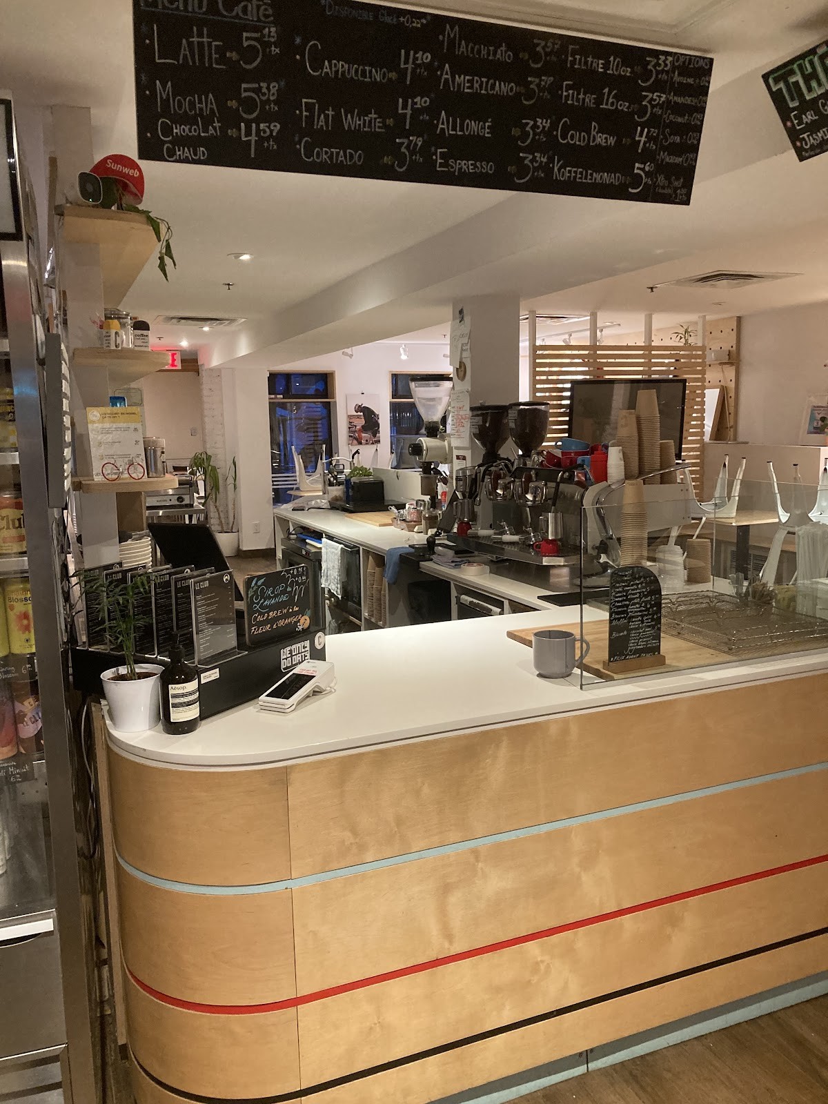 Le Club Espresso Bar: the place