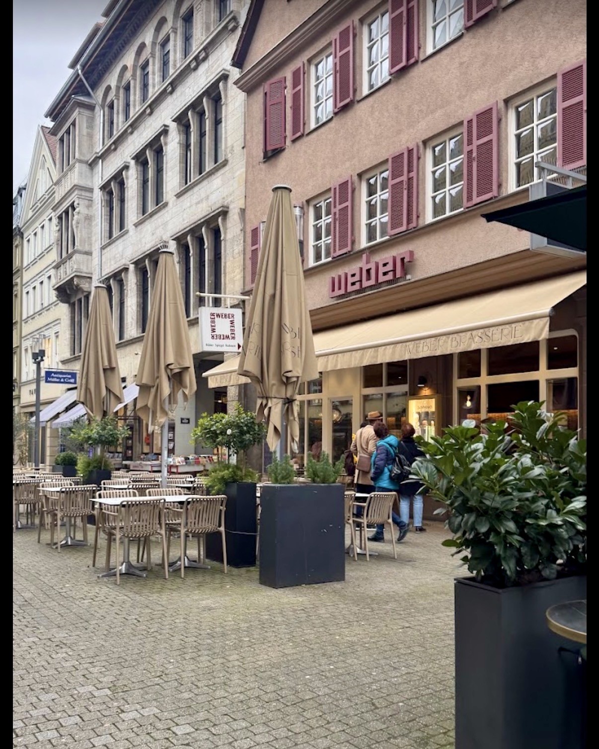 WEBER Brasserie: the place
