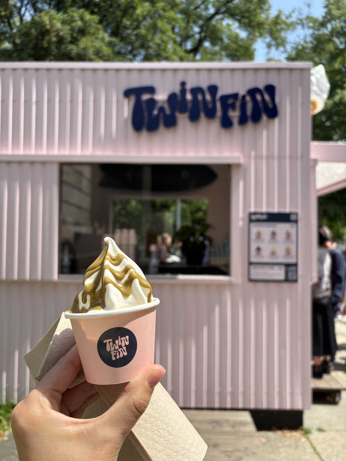 TwinFin Icecream: food & drinks