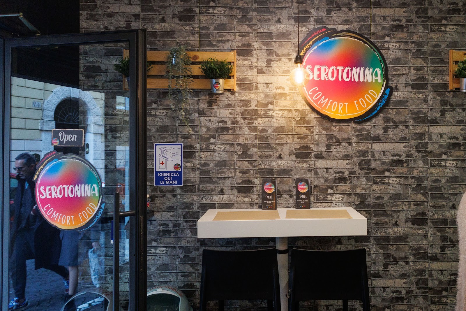 Serotonina Comfort food: the place