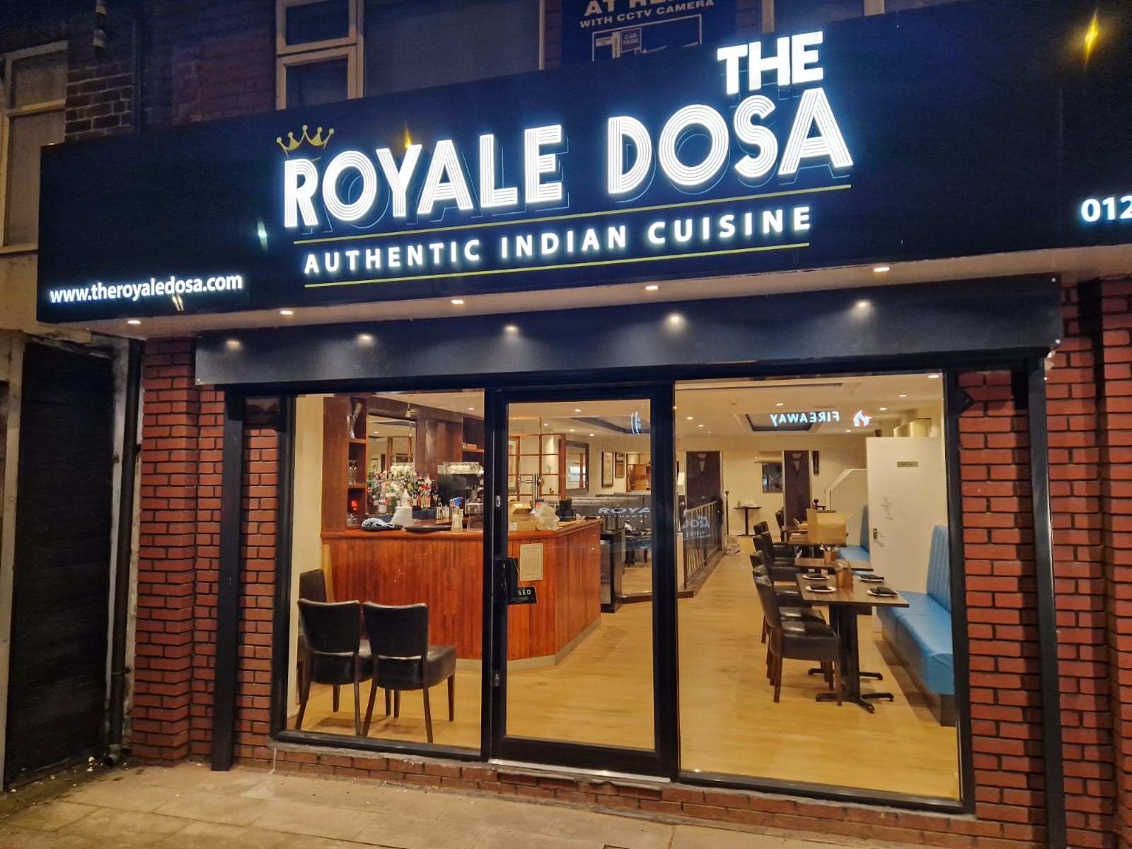 The Royale Dosa: the place