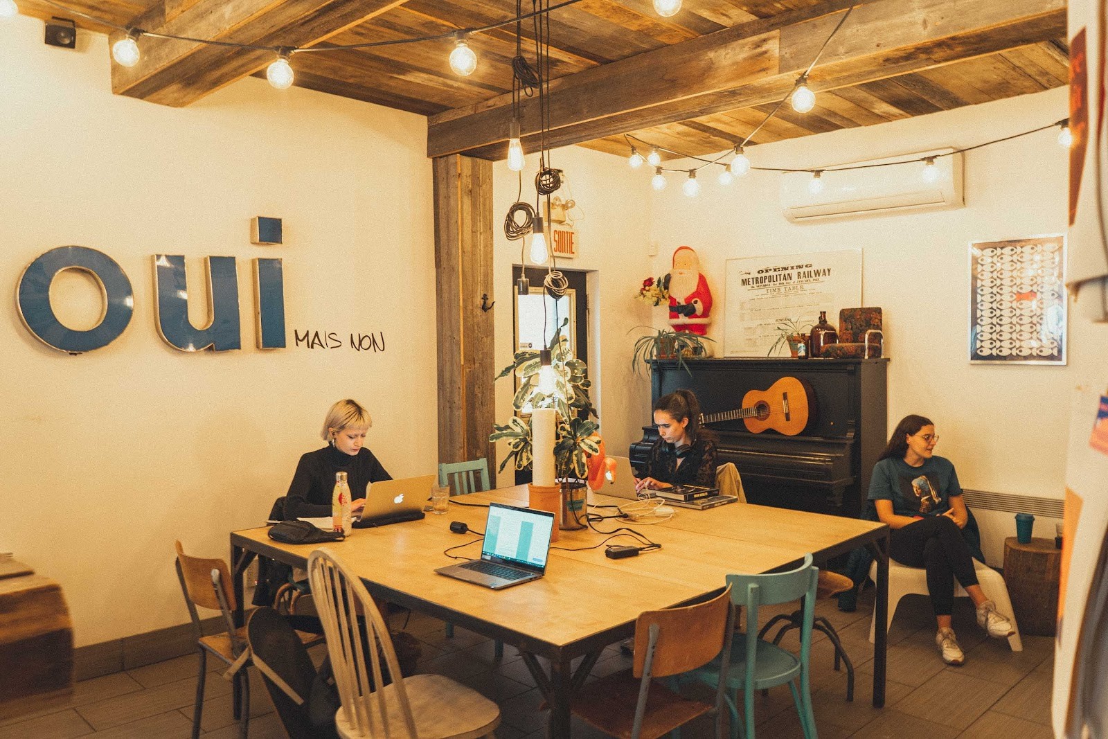 Café OUI MAIS NON: the place