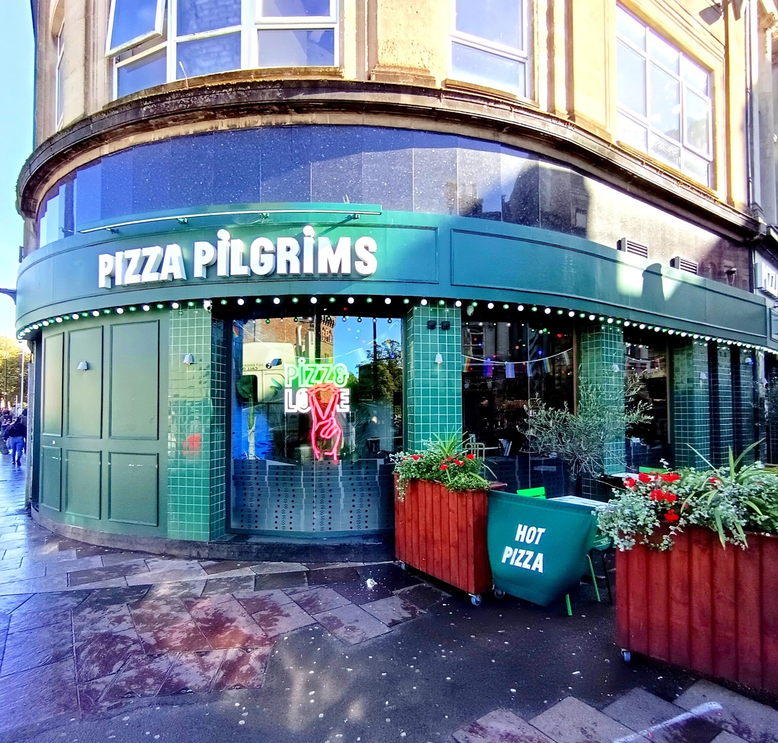 Pizza Pilgrims Cardiff: the place