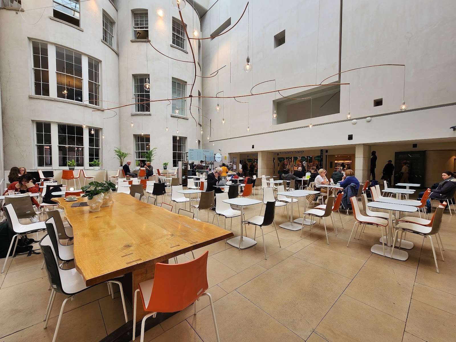 The National Gallery Café and Restaurant: the place