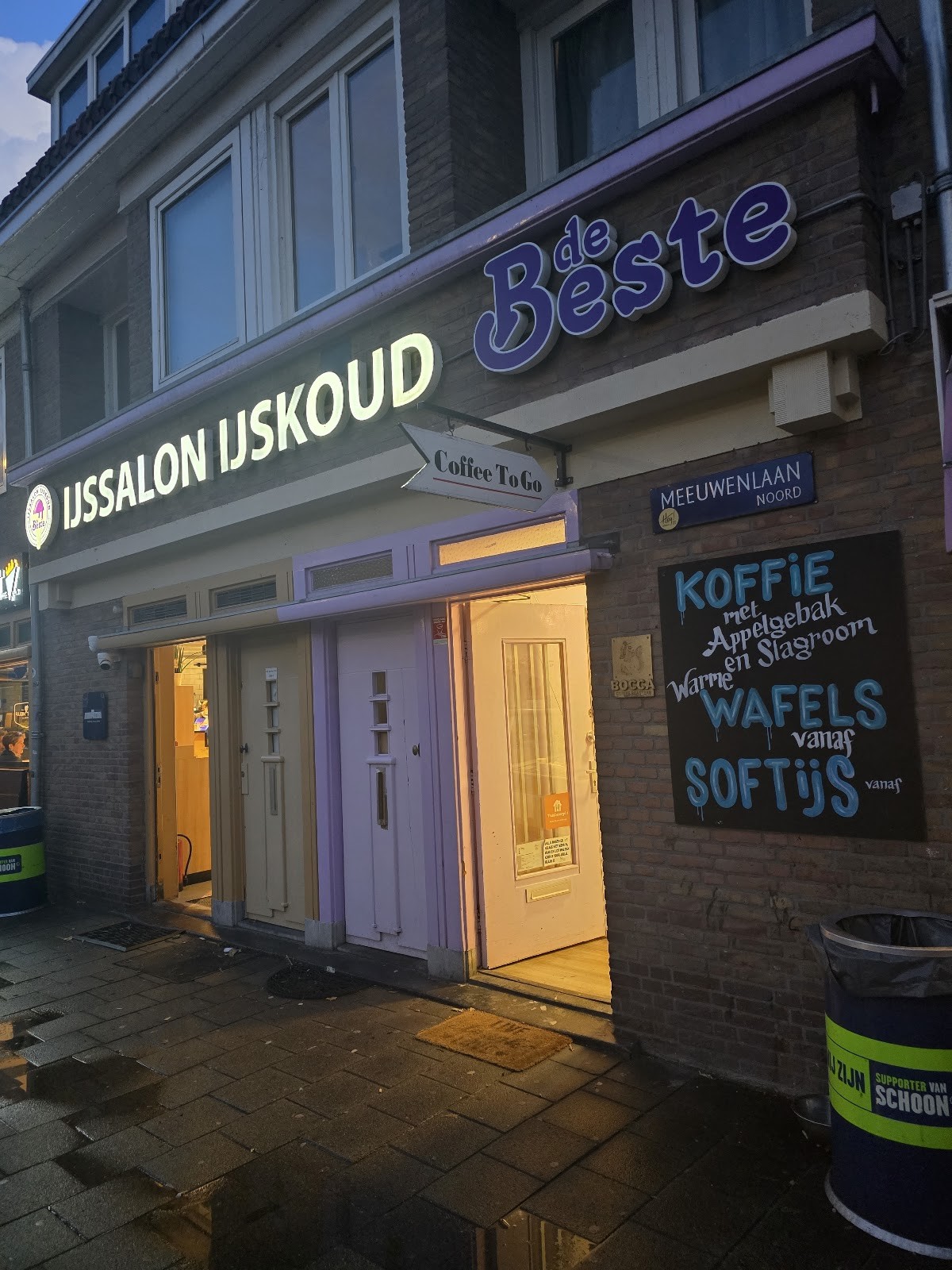 Ijssalon Ijskoud de Beste: the place
