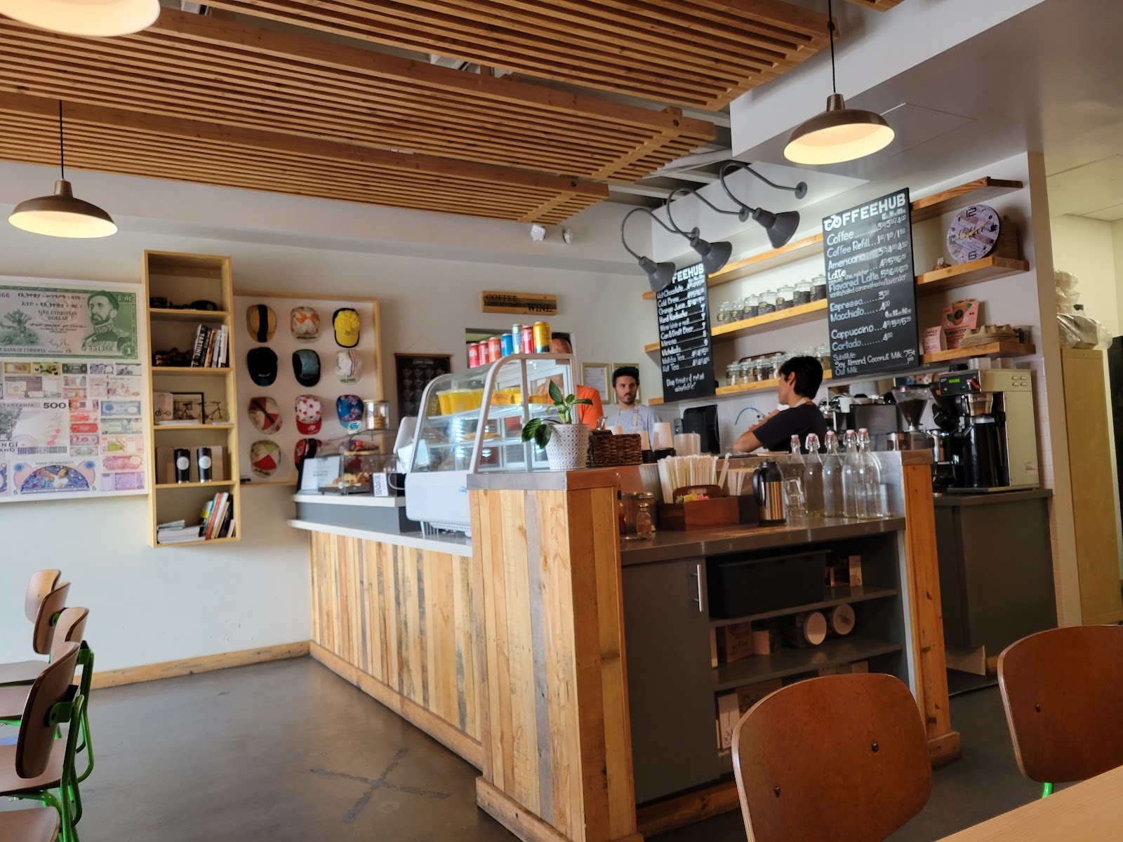 Coffee Hub and Cafe (Now Juno's): the place