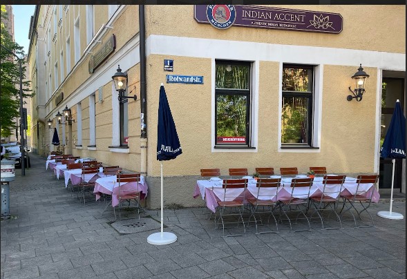 Indian Accent München: the place