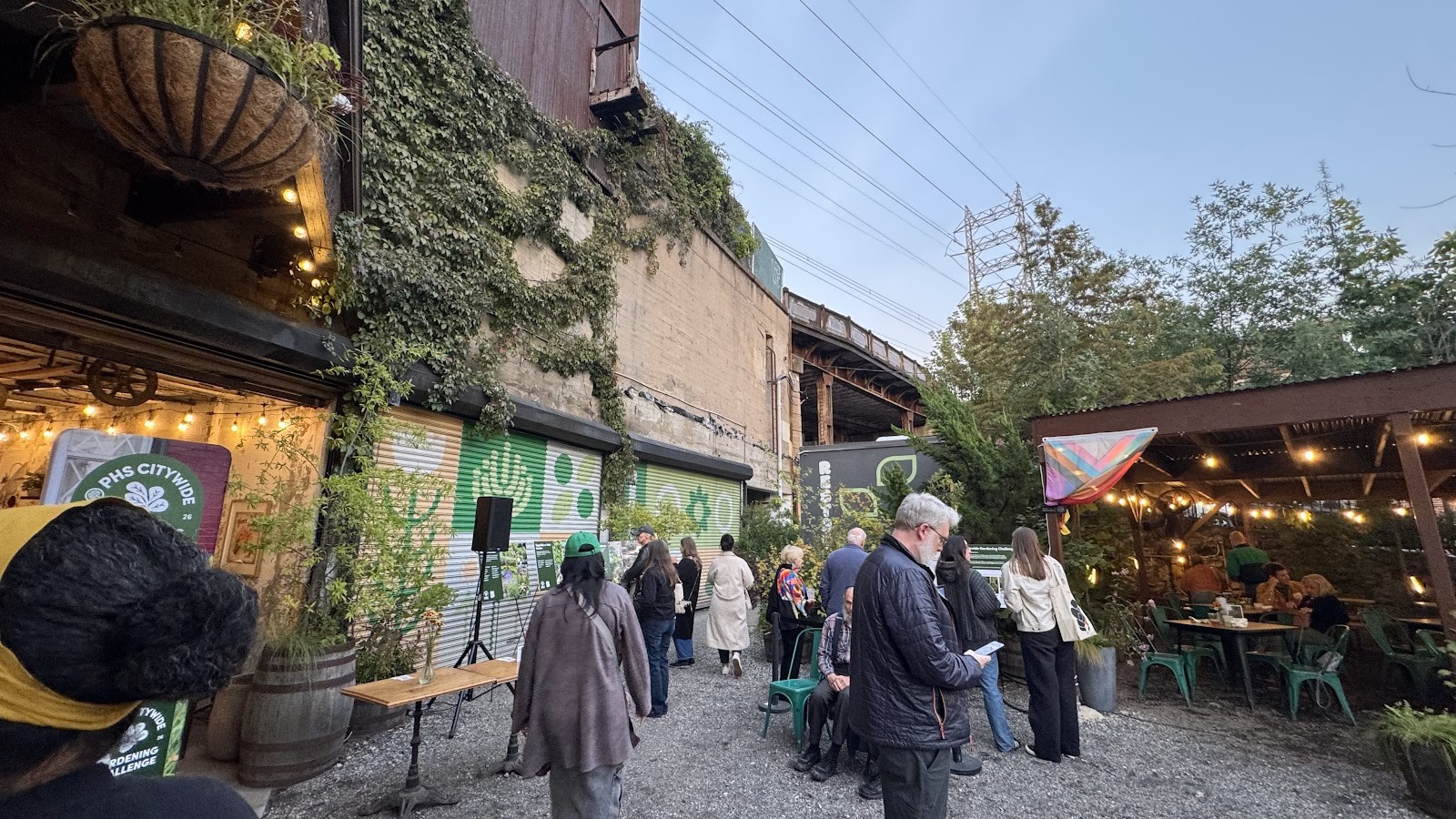 PHS Pop Up Garden at Manayunk: the place