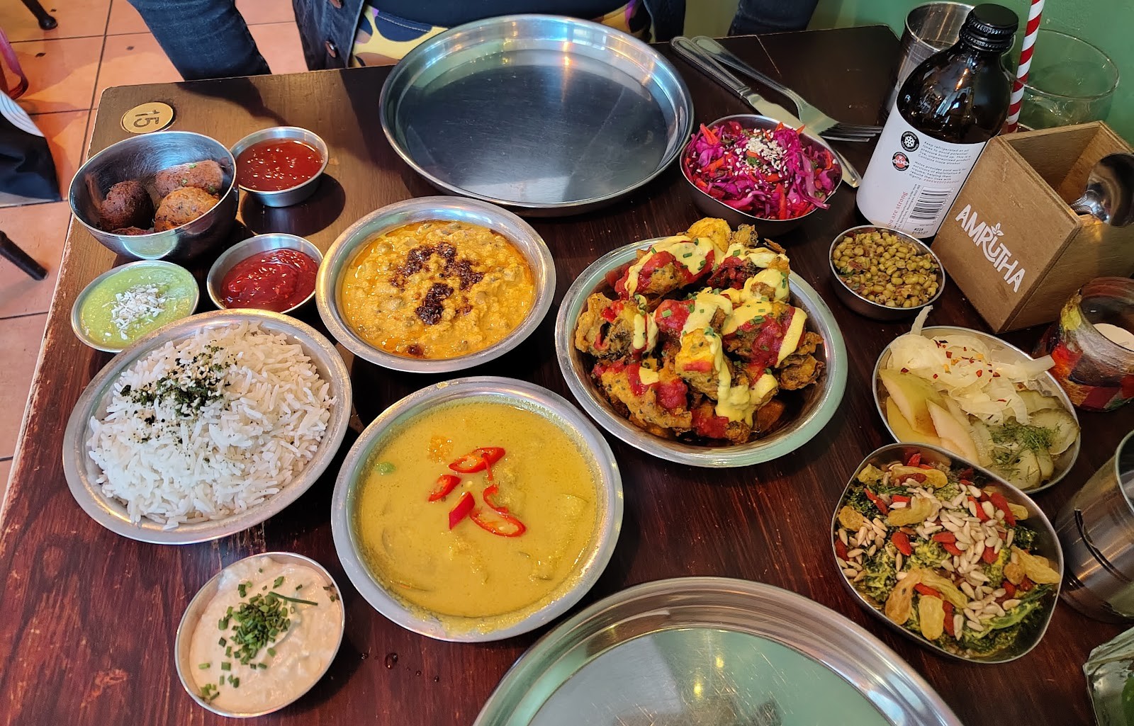 Amrutha: food & drinks