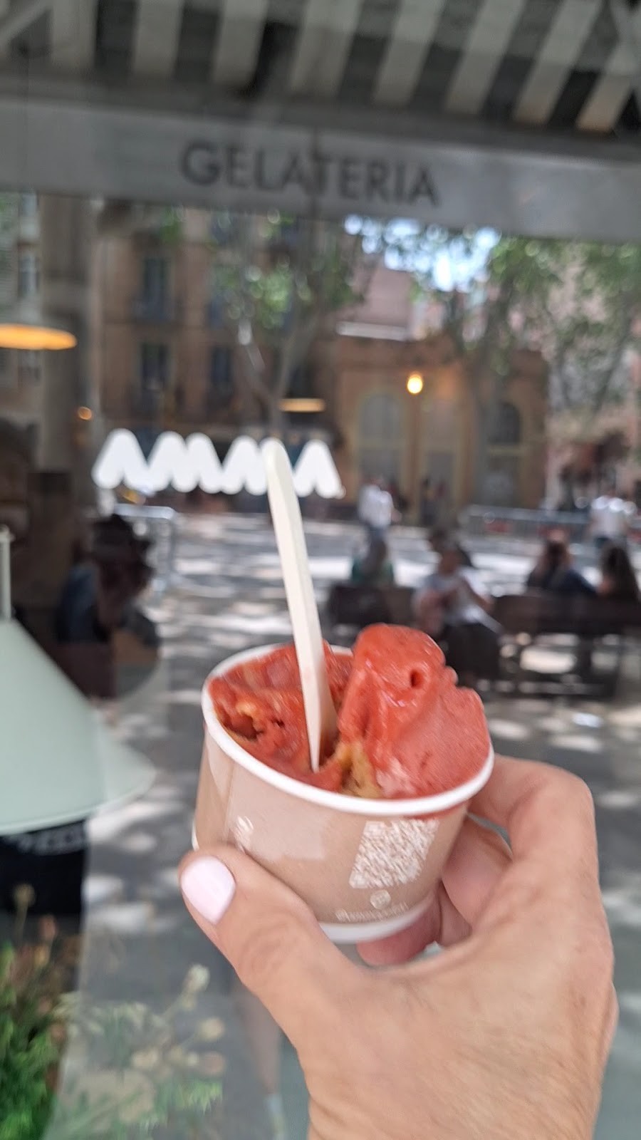 AMMA Gelato: food & drinks