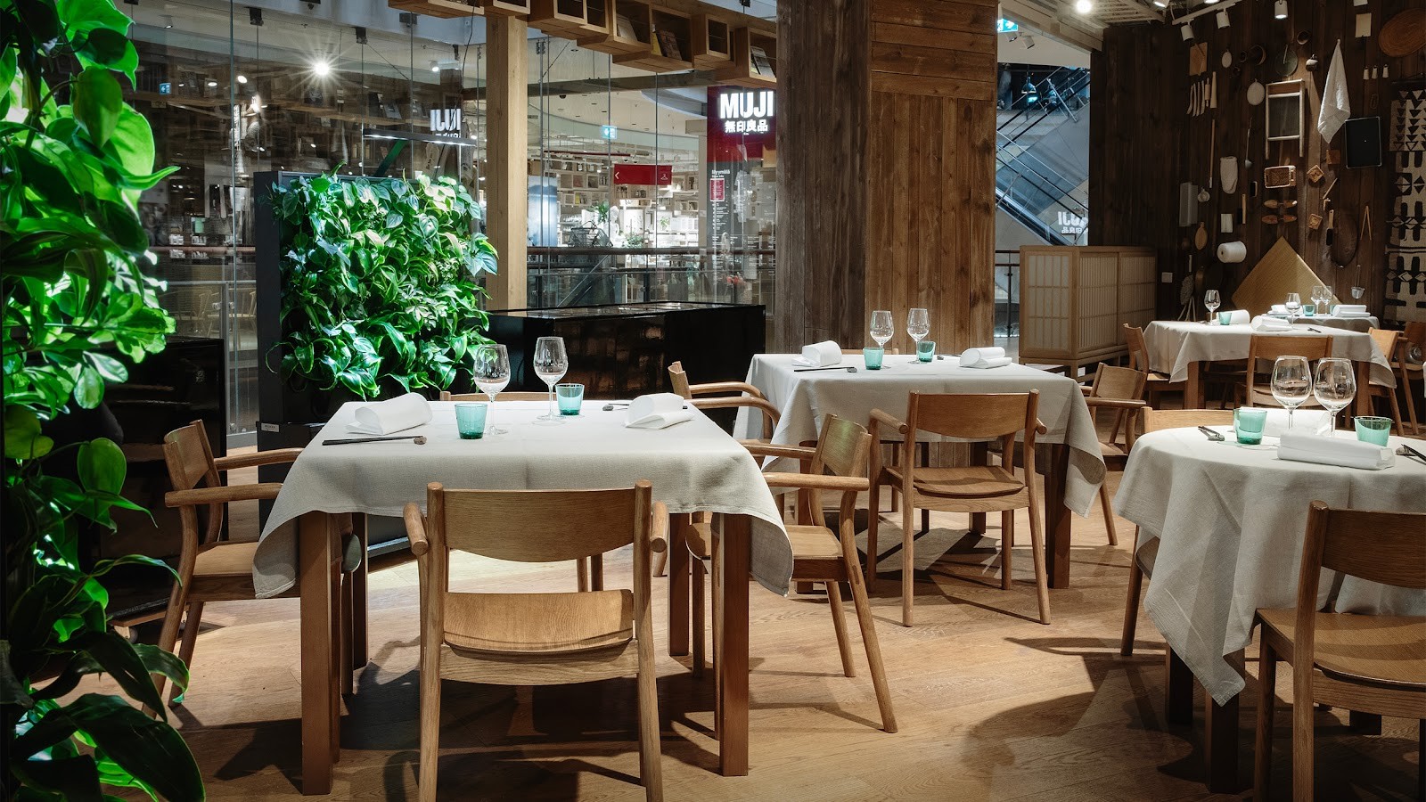 MUJI Ravintola: the place