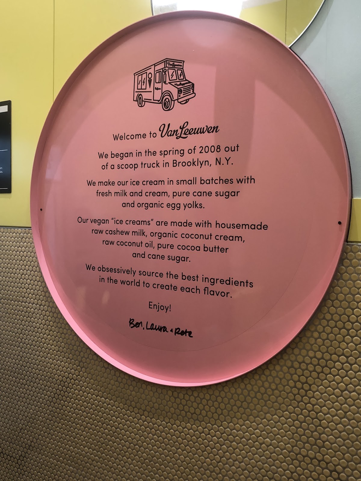 Van Leeuwen Ice Cream: the place