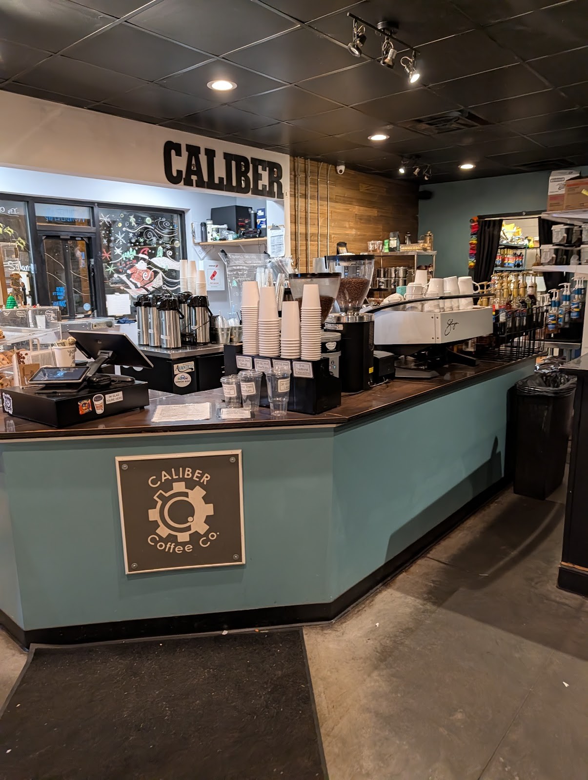 Caliber Coffee Co: the place
