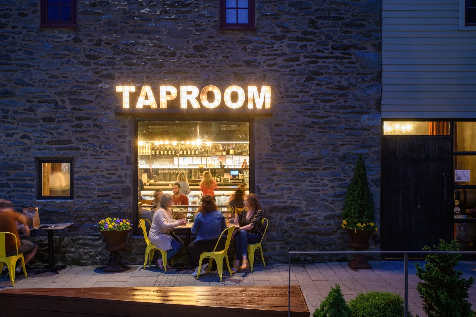 Chestnut Hill Brewing Company Taproom: the place