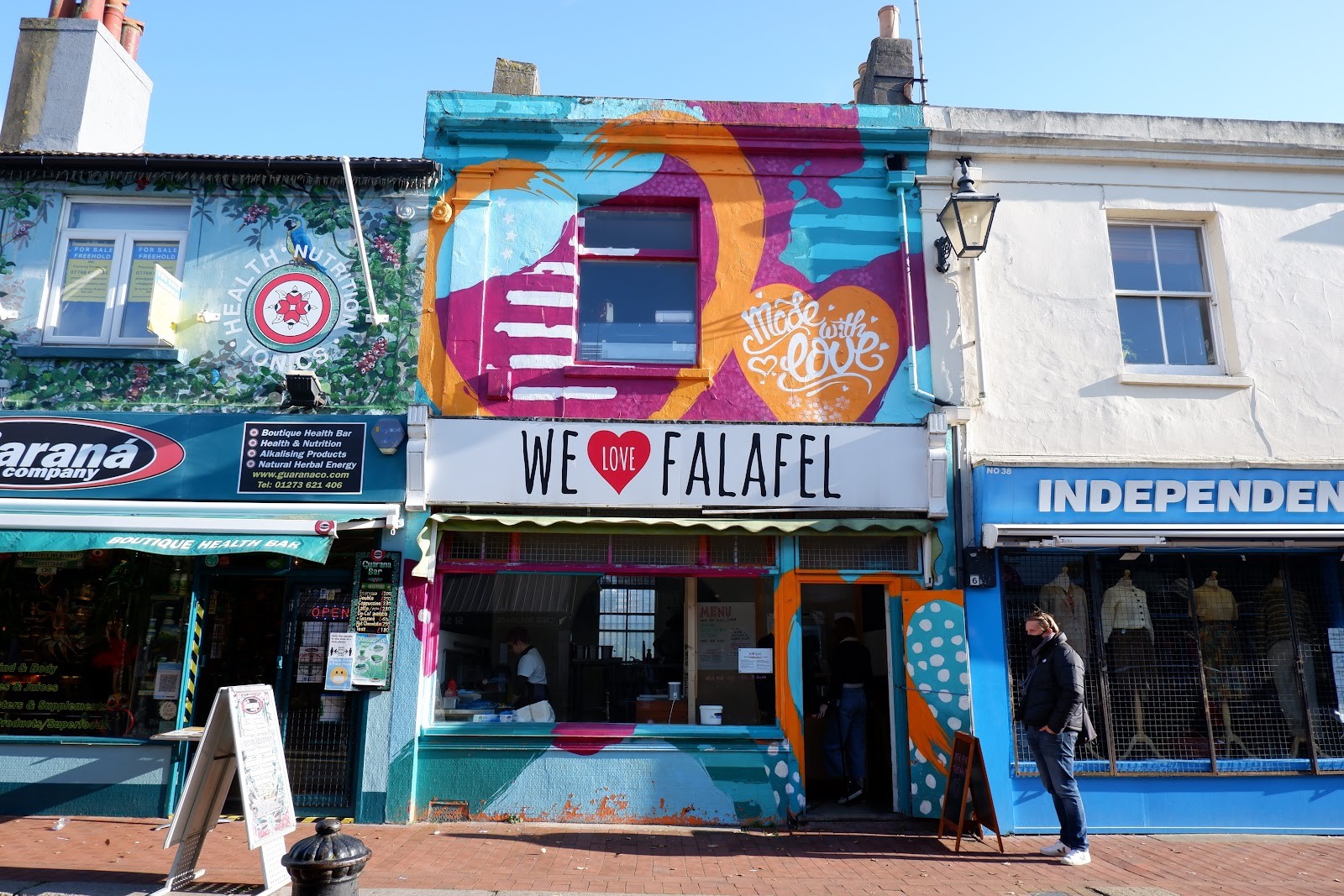 We Love Falafel: the place