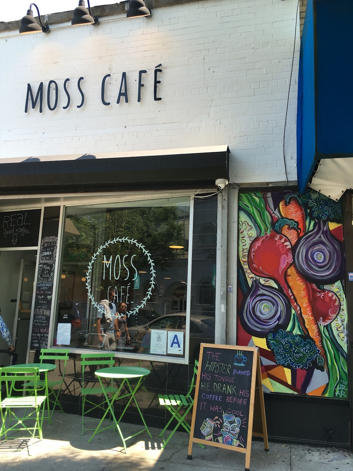 Moss Café: the place
