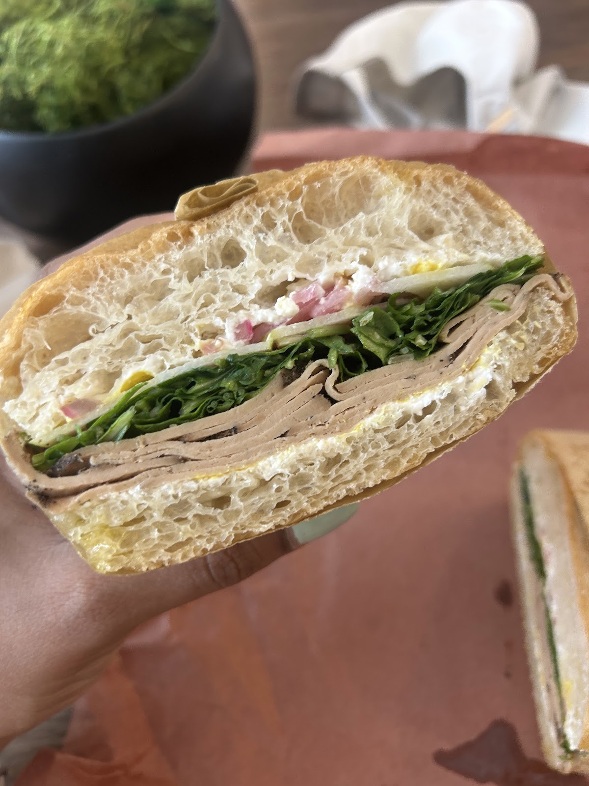 Nacha Focaccia: food & drinks