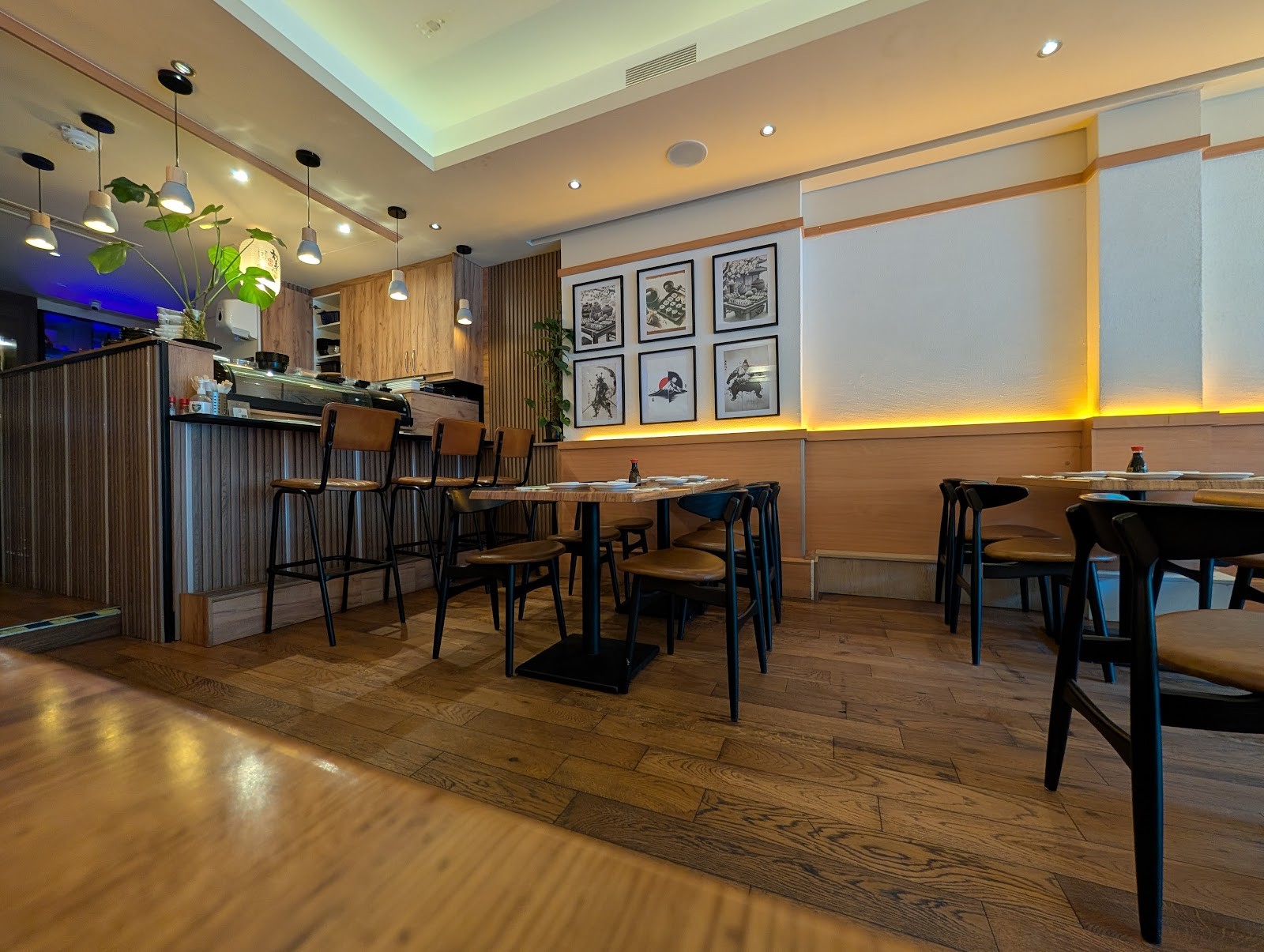 Sushi & Momo Zone: the place