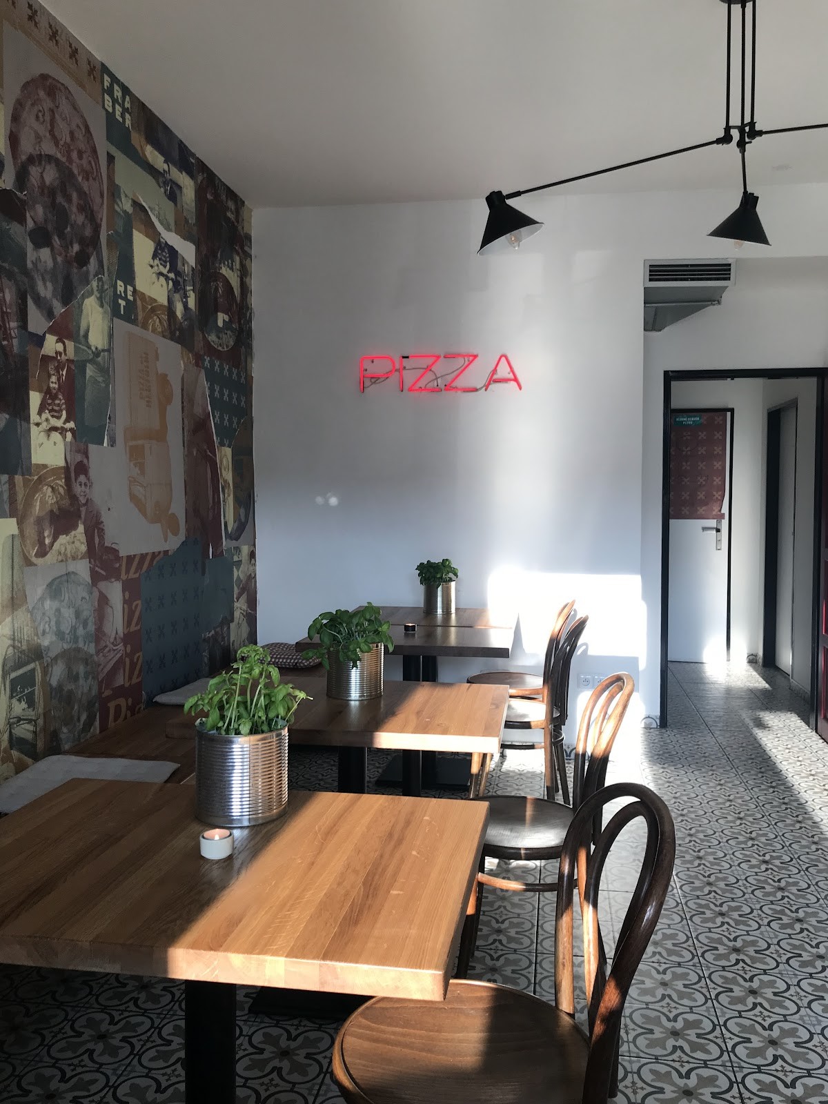 Pizza Bertoldi Vinohrady: the place