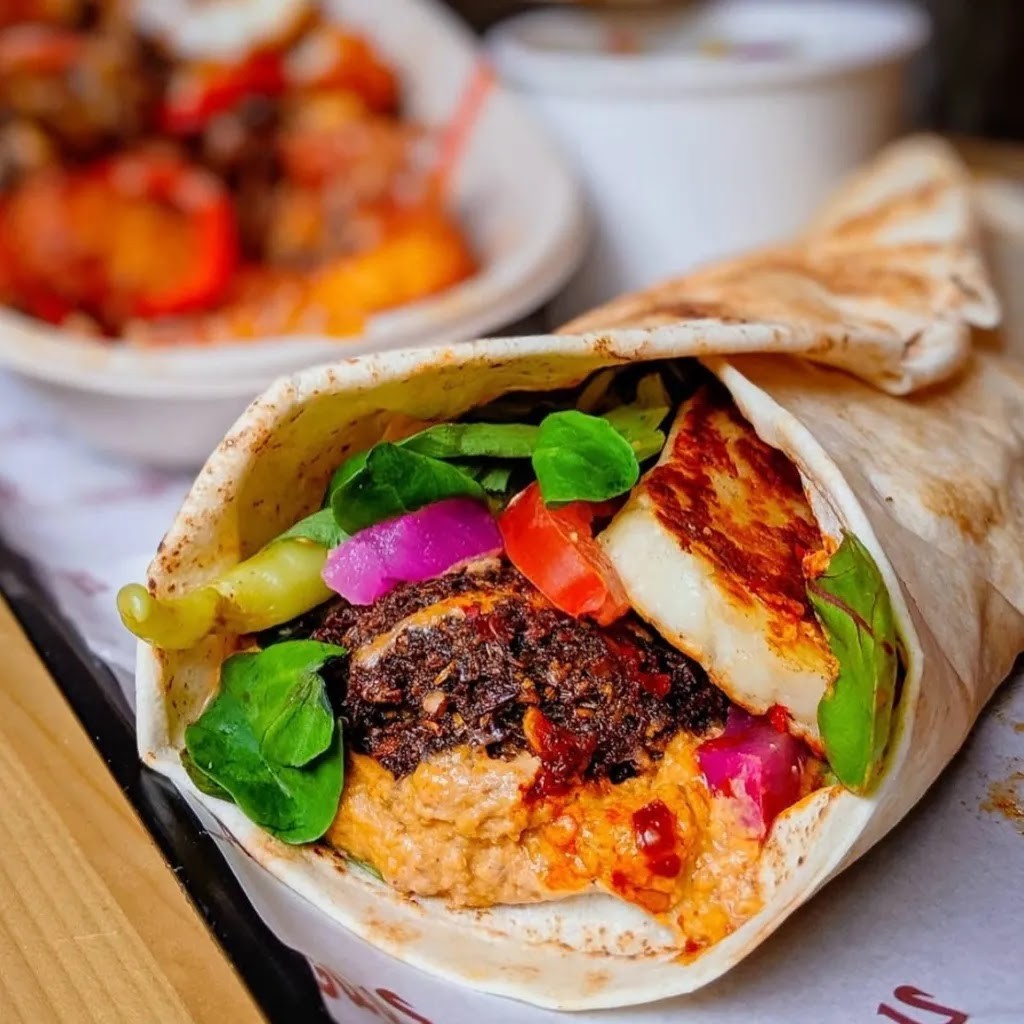 Purely Falafel: food & drinks