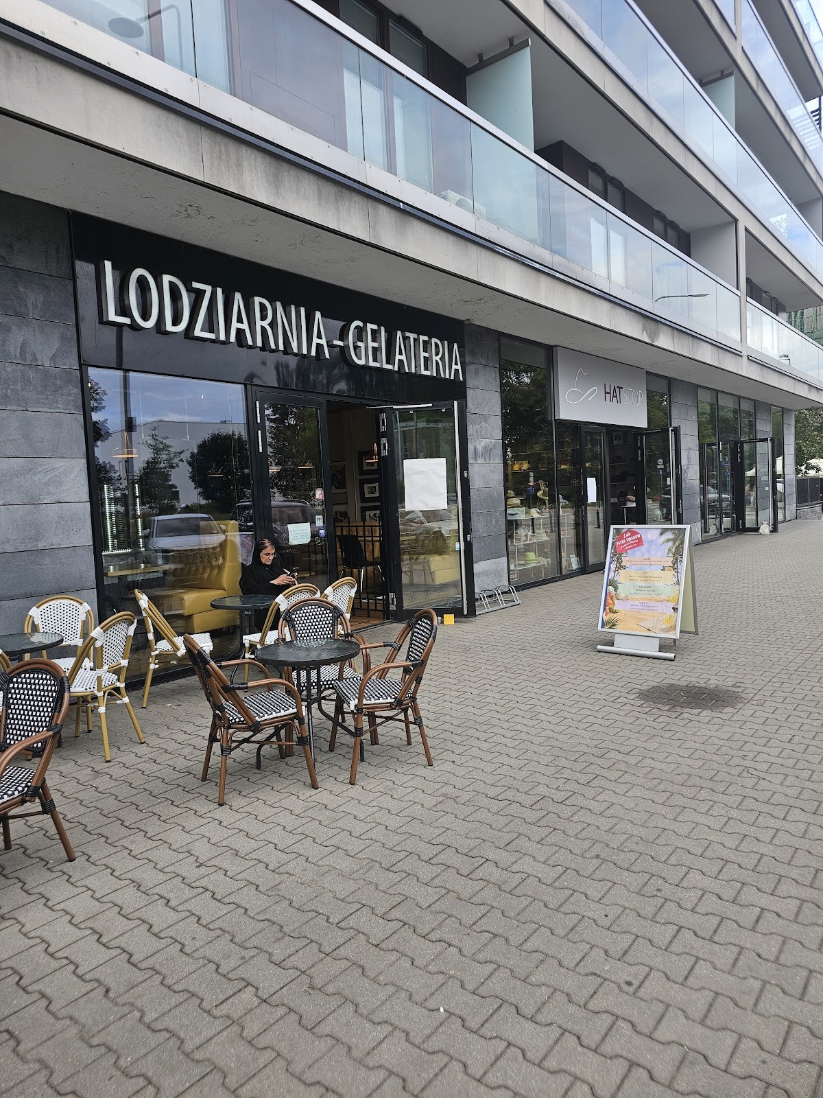 Lodziarnia Passione Powiśle: the place
