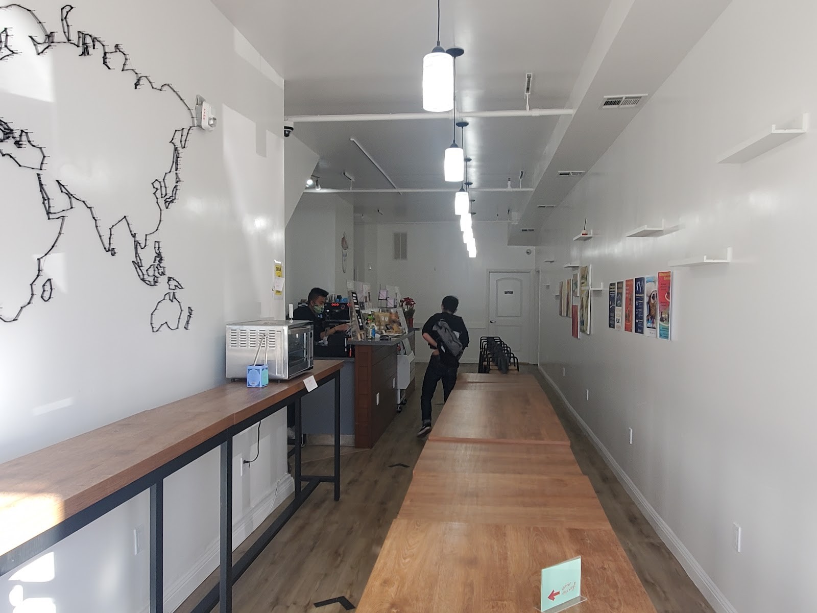 Blue House Café: the place
