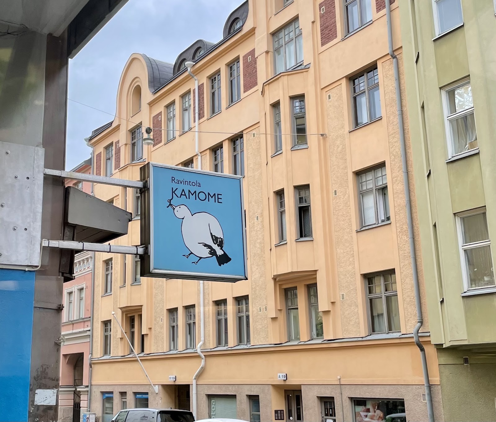 Ravintola Kamome: the place