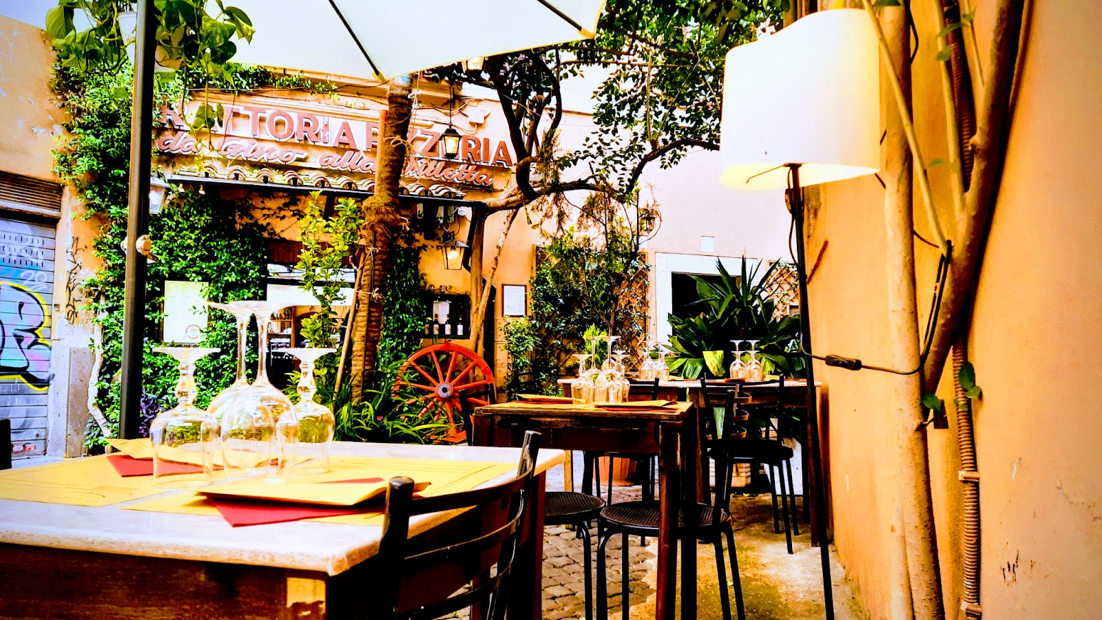 Trattoria Pizzeria da Gino alla Villetta: the place