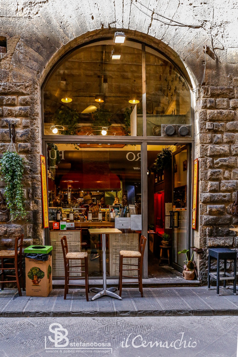 Il Cernacchio: the place