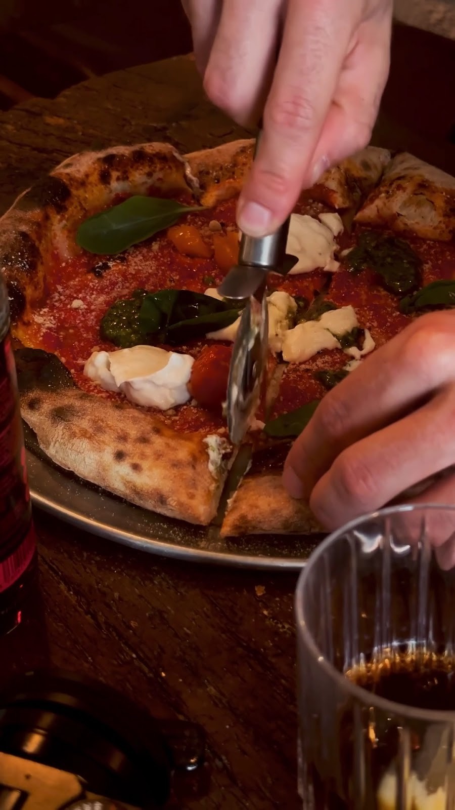 Pretty Pizza: food & drinks